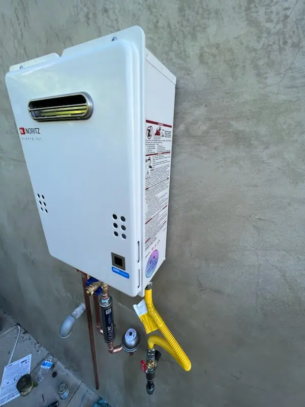 Tankless water heater installation for Knoxville homes