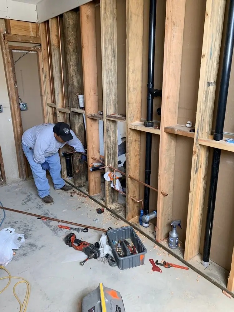 Commercial rough-in plumbing for Commercial Plumbing in Knoxville